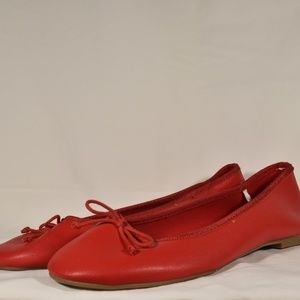 Old Navy Red Flats with Bow